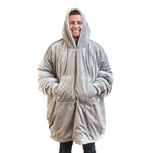 Comfy Unisex The Original Blanket Sweatshirt Gray